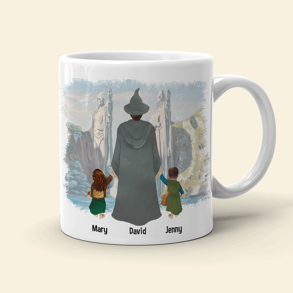 Personalized Mug: One Father to Rule Them All Coffee Mug PopCulturePrints