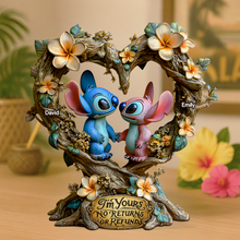 Load image into Gallery viewer, I&#39;m Yours Acrylic Plaque - Personalized Gifts for Couples Who Cherish Love Shaped Plaques PopCulturePrints
