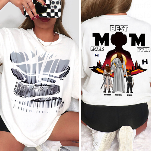 Best Mom Ever - Personalized T-Shirt for Mom, Grandma & More Shirts PopCulturePrints