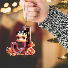 Load image into Gallery viewer, Personalized Movie Lover Alphabet Ornament - Christmas Gift Ornament PopCulturePrints
