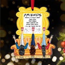 Load image into Gallery viewer, Personalized Best Friends Ornament - I&#39;ll Be There Ornament PopCulturePrints

