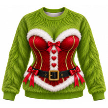 Load image into Gallery viewer, “Unleash Your Inner Furry Goddess!” - Hilarious Personalized 3D Sweatshirt for Christmas
