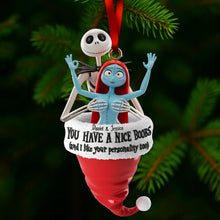 Load image into Gallery viewer, You Have a Nice Boobs - Personalized Couple Ornament for Christmas Ornament PopCulturePrints
