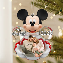 Load image into Gallery viewer, &quot;Cherish Your Family Moments&quot; – Personalized Family Memories Ornament - Custom Gift for Loved Ones Ornament PopCulturePrints
