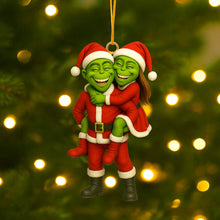 Load image into Gallery viewer, Spread Joy with Our Funny Custom Photo Christmas Acrylic Ornament - A Personalized Gift for Family Lovers! Ornament PopCulturePrints
