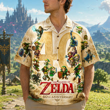 Load image into Gallery viewer, Celebrate 40 Years of Adventure - Personalized Legendary Adventure Hawaiian Shirt Hawaiian Shirts PopCulturePrints
