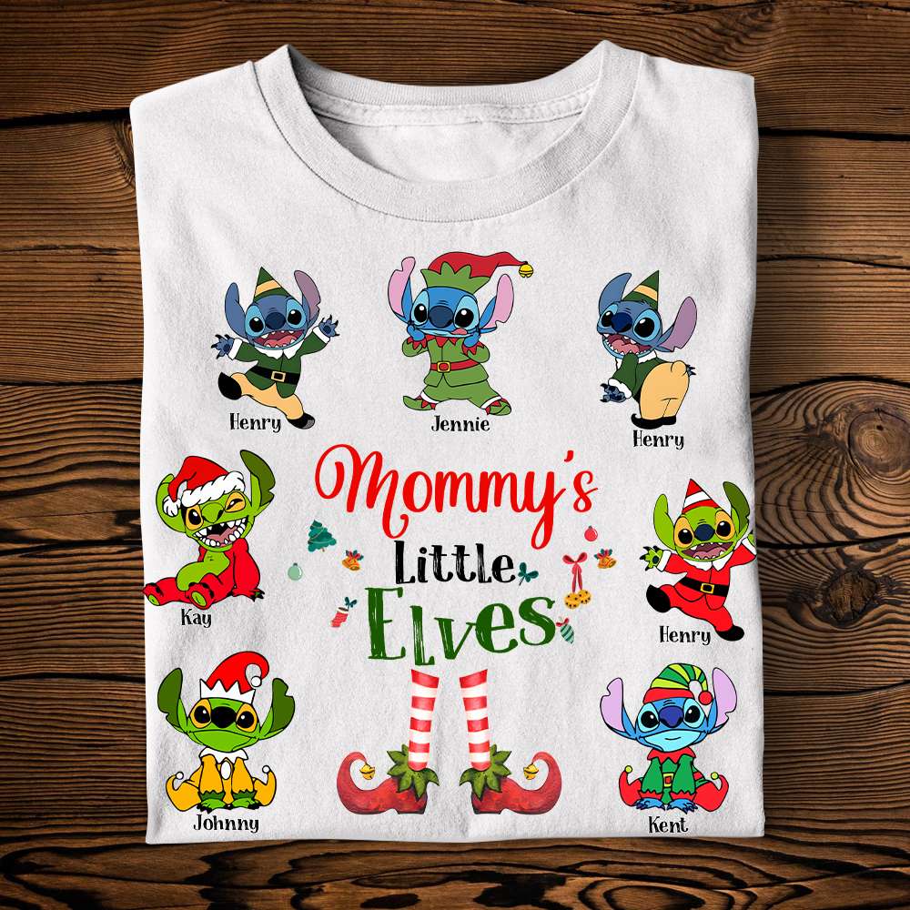 Customizable Christmas Elves Sweatshirt for Mom