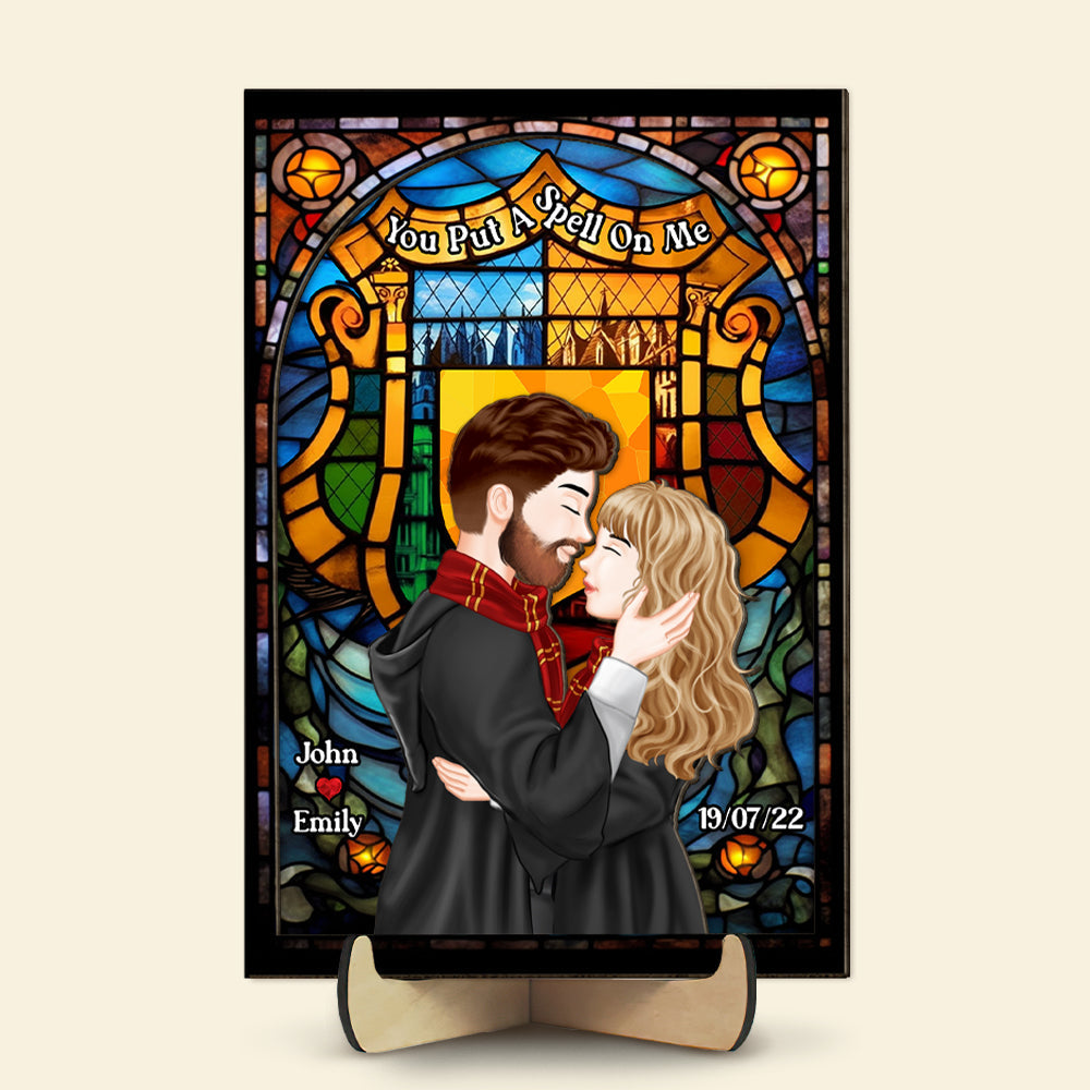 Personalized Magical Couple Wood Sign Wood Sign PopCulturePrints