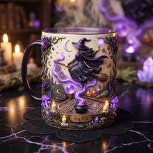 Load image into Gallery viewer, “Enchanting Sips with Your Personal Touch” - The Witch Coffee Accent Mug - Custom Gifts for Witch Lovers

