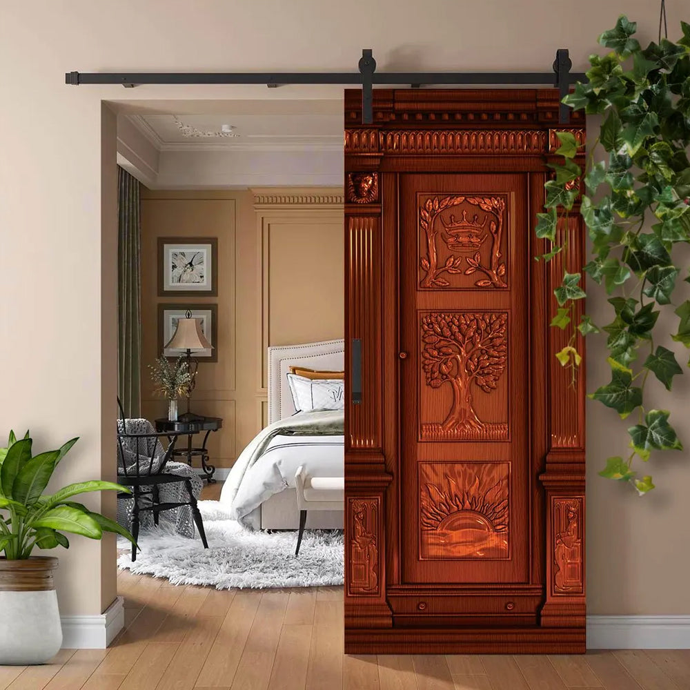 Enchanted Library Door Cover for Book Lovers