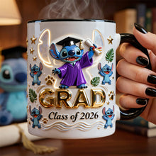 Load image into Gallery viewer, Celebrate Success with the Cute Chaos Graduate Magic Mug - Personalized Gifts for Graduates Coffee Mug PopCulturePrints
