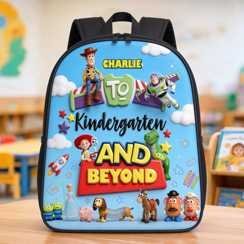 Embrace Adventure - Personalized School-Day Backpack for Kids Backpack PopCulturePrints