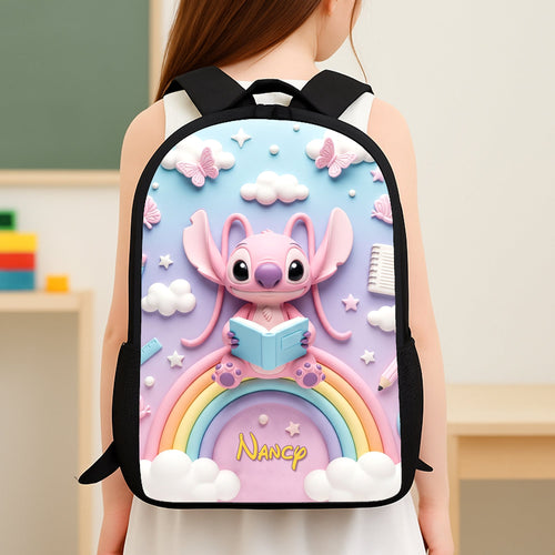 “Make Every Day Special” - Cute Cartoon School Bag - Personalized Gifts for Kids Backpack PopCulturePrints
