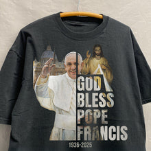 Load image into Gallery viewer, God Bless Pope Francis - Personalized T-Shirt for Faithful Followers Shirts PopCulturePrints
