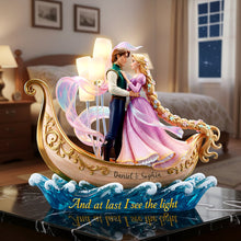 Load image into Gallery viewer, And at last I see the light - Romantic Couple Acrylic Light Box, Personalized Gift for Couples Light Box PopCulturePrints
