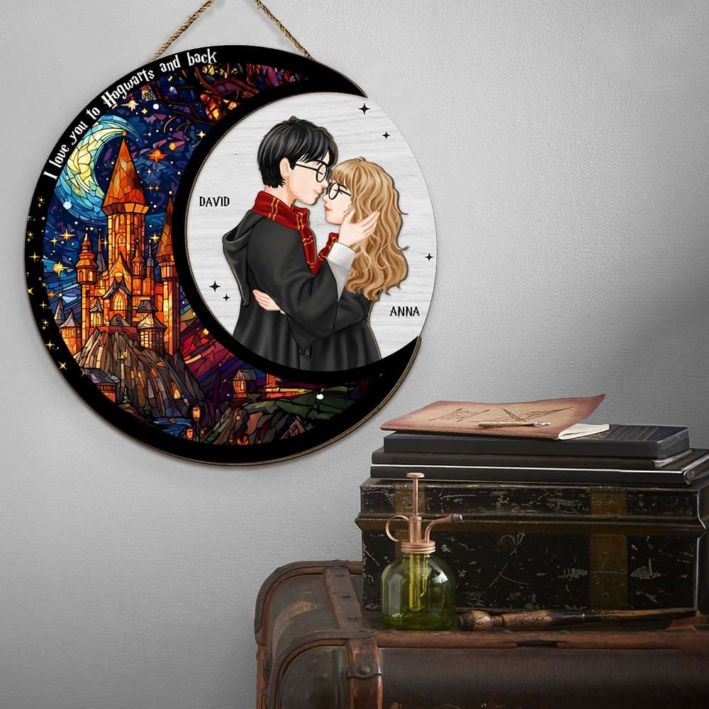 Personalized Harry Potter Themed Romantic Wall Art