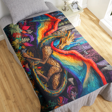 Load image into Gallery viewer, Personalized LGBT Pride Dragon Blanket
