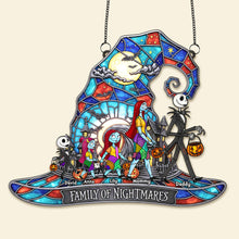 Load image into Gallery viewer, Family Of Nightmares Suncatcher Ornament - A Personalized Gift for Your Loved Ones Ornament PopCulturePrints
