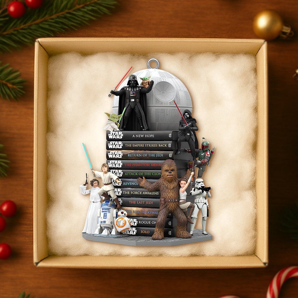 Epic Star Wars Acrylic Ornament - Personalized Christmas Gift for Fans and Collectors Ornament PopCulturePrints