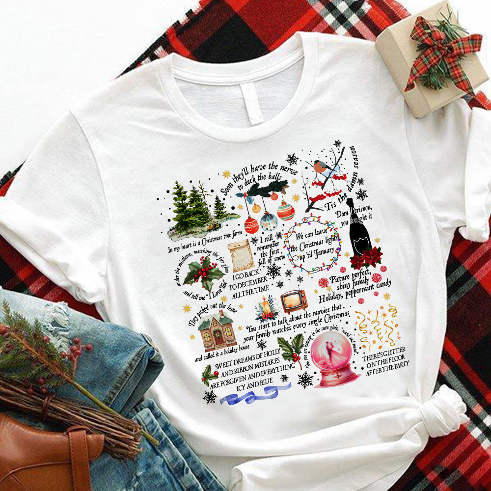 Festive Christmas Fan Sweatshirt - Perfect Holiday Gift Shirts PopCulturePrints