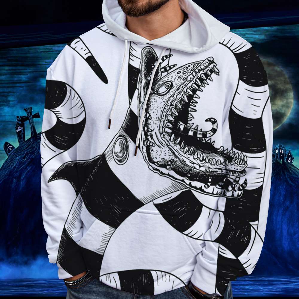 Halloween Horror Sandworm Long-Sleeve Shirt