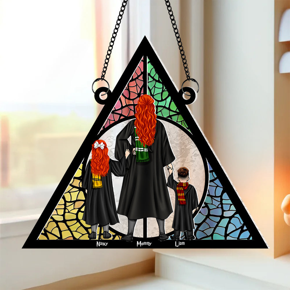 Personalized Family Wizard Hanging Ornament