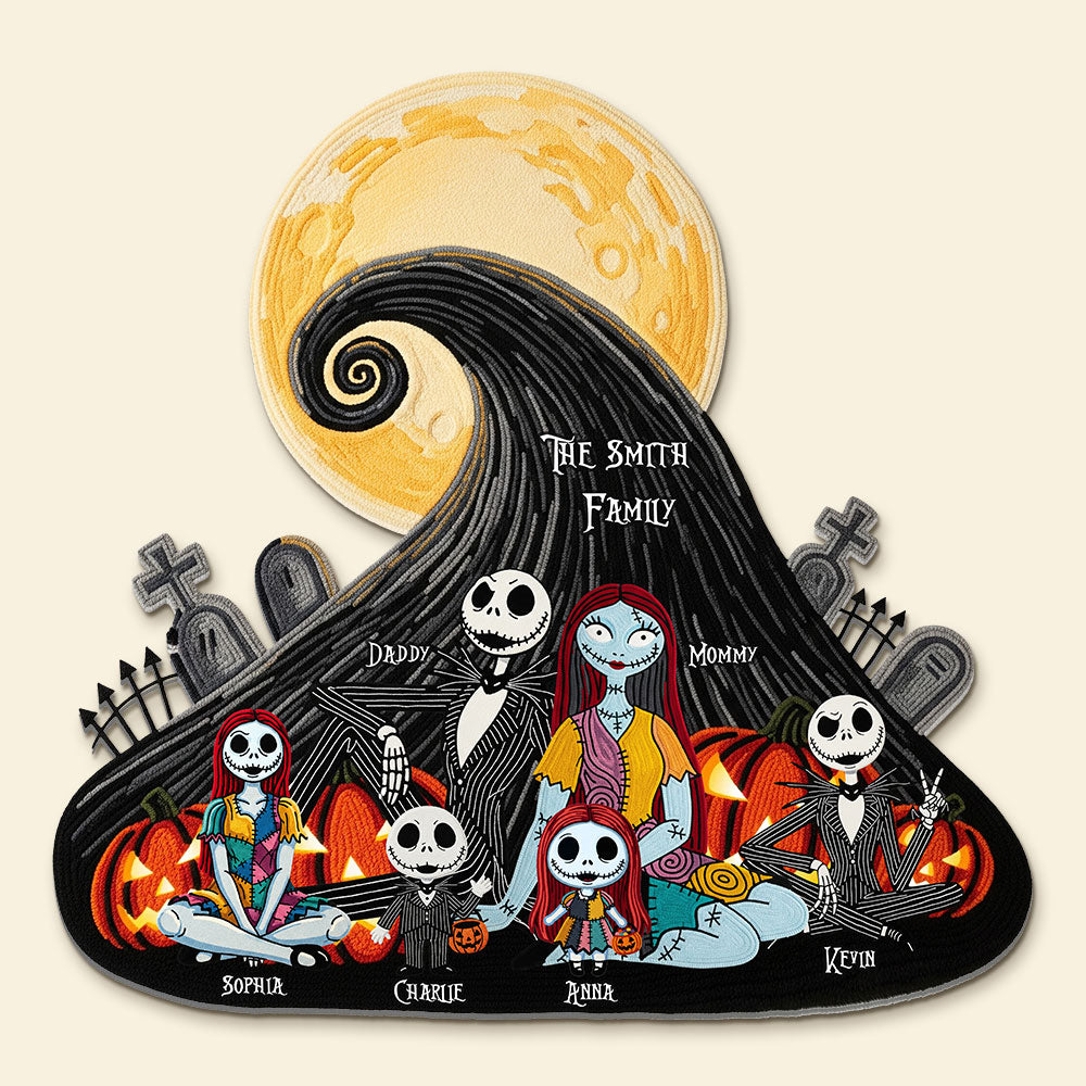 Bring Home the Spookiness - Horror Family Doormat, Personalized Gift for Every Family Member Doormat PopCulturePrints