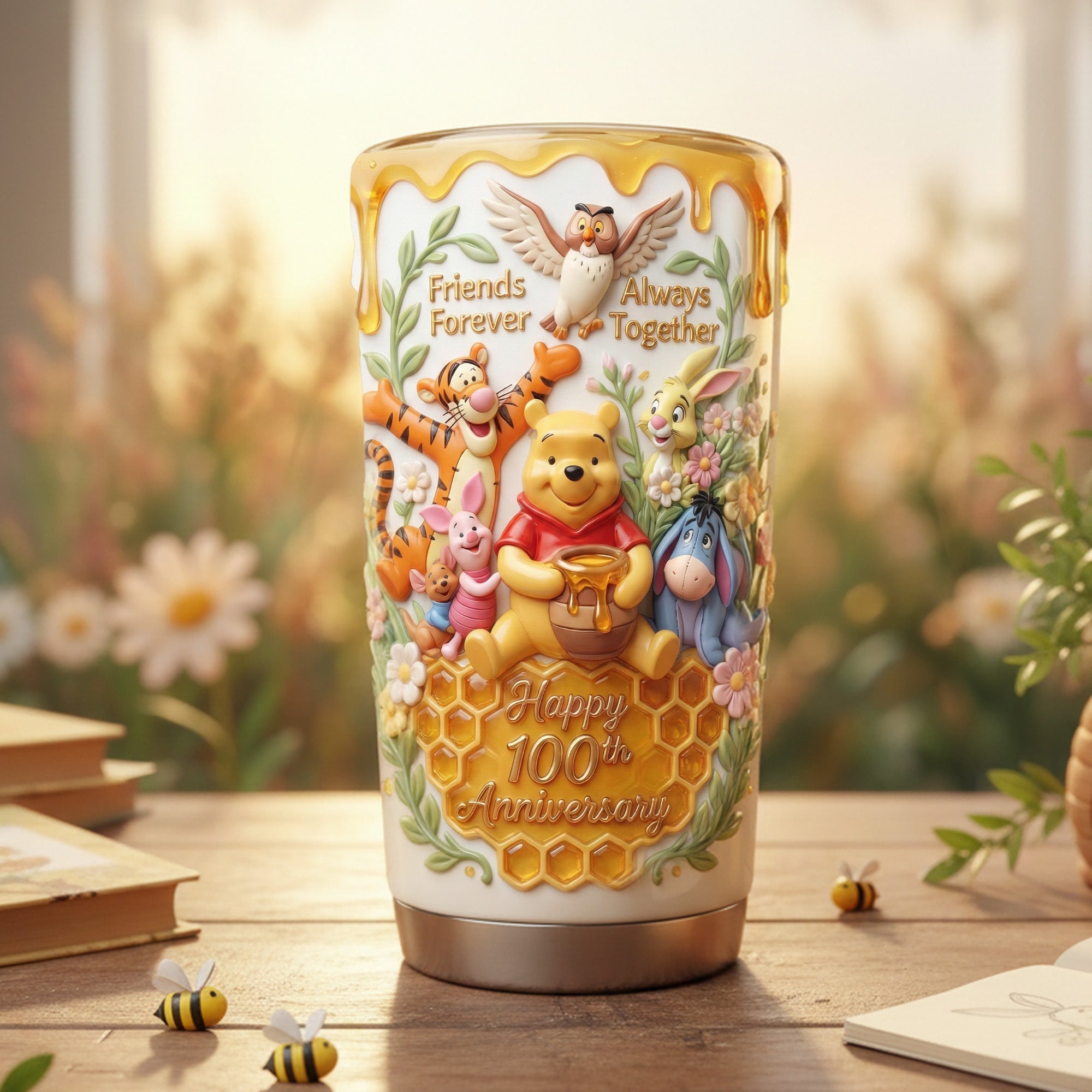 Friends Forever Tumbler - Personalized Gift for Best Friends and Family Tumbler Cup PopCulturePrints