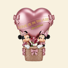 Load image into Gallery viewer, Love is in the Air - Custom Couple Hot Air Balloon Acrylic Light Box Light Box PopCulturePrints
