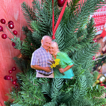 Load image into Gallery viewer, Custom Photo Ornament for Cherished Memories Ornament PopCulturePrints
