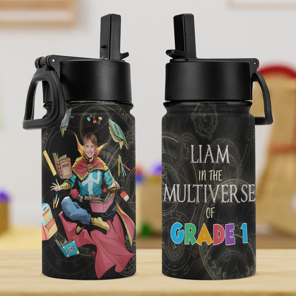 Personalized Multiverse Grade 1 Water Bottle