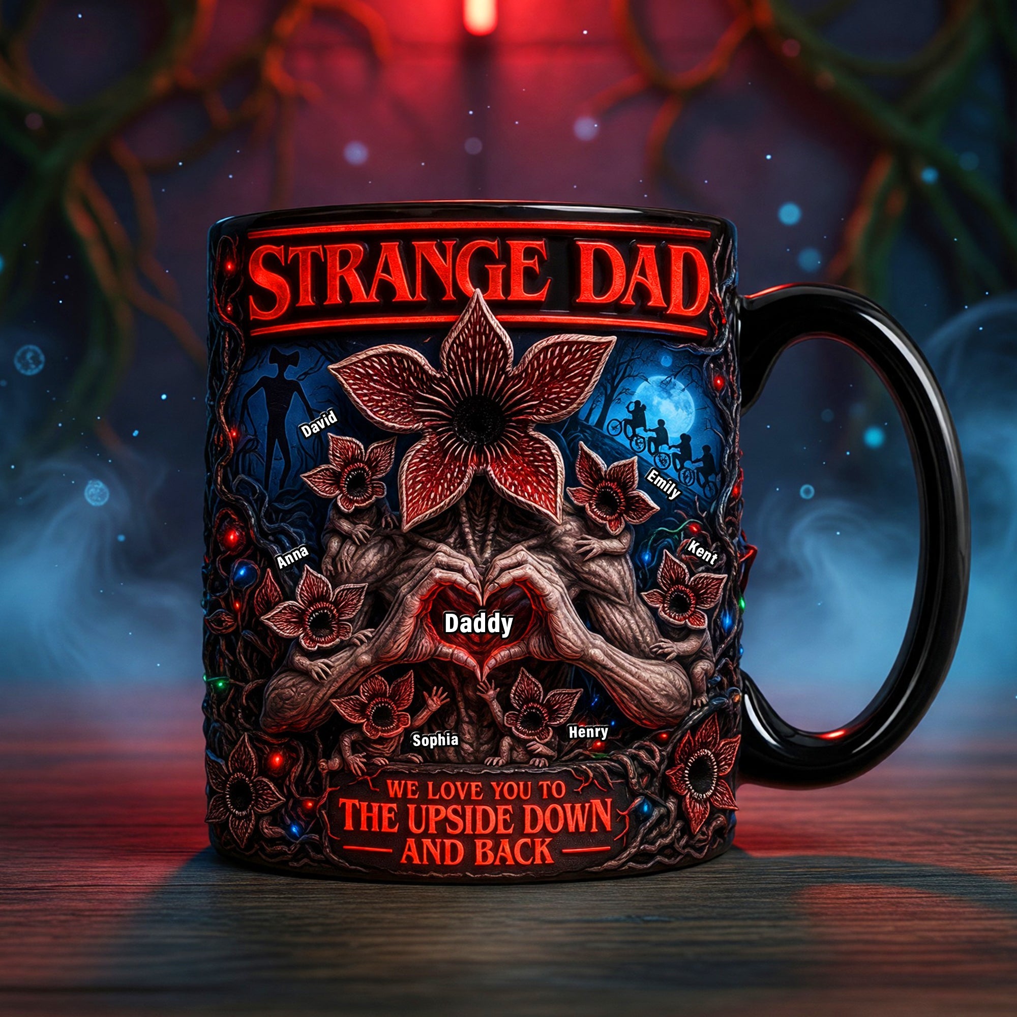 "One Dad to Rule Them All" - Mythic Adventure Dad Acrylic Plaque - Personalized Gift for Fathers, Grandpas and Dads Coffee Mug PopCulturePrints