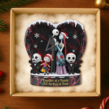 Load image into Gallery viewer, Together as a Family - Personalized Christmas Ornament for Loved Ones Ornament PopCulturePrints
