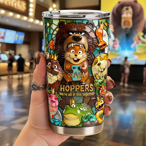 We're All in This Together Tumbler - Personalized Gift for Friends and Family Tumbler Cup PopCulturePrints