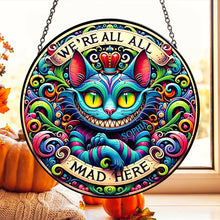 Load image into Gallery viewer, Personalized Halloween Gift for Cat Lovers - Colorful Horror Cat Design
