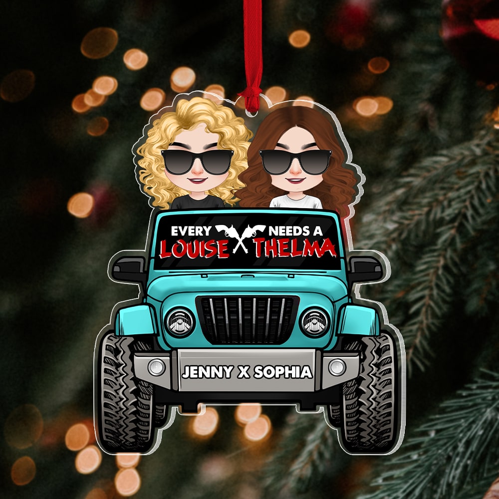 Custom 'Every Louise Needs a Thelma' Ornament