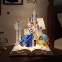 Load image into Gallery viewer, Even Miracles Take a Little Time - Romantic Couple Acrylic Light Box - Personalized Gifts for Couples Light Box PopCulturePrints
