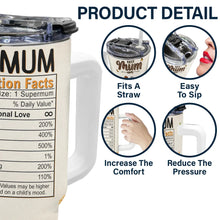 Load image into Gallery viewer, Best Mom Ever - Personalized 40oz Tumbler With Straw Tumbler PopCulturePrints
