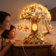 Load image into Gallery viewer, Happiest Mom On Earth - Personalized Childhood Tree Light Box for Mother's Day Gifts Light Box PopCulturePrints

