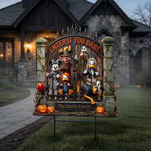Load image into Gallery viewer, Trick Or Treat Plastic Rectangle Yard Sign - Personalized Gifts For Halloween 03toqn080826 Yard Sign PopCulturePrints
