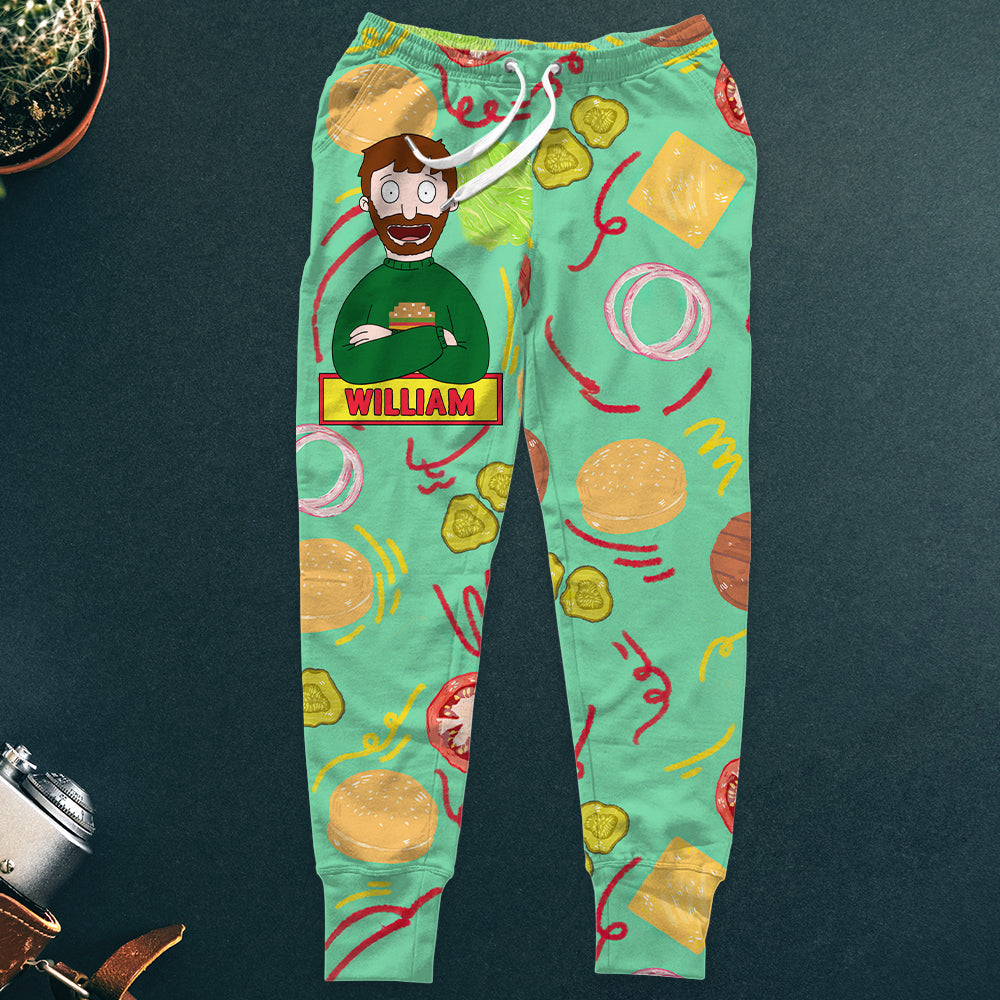 Personalized Joggers with Fun Character Design Shorts and Pants PopCulturePrints