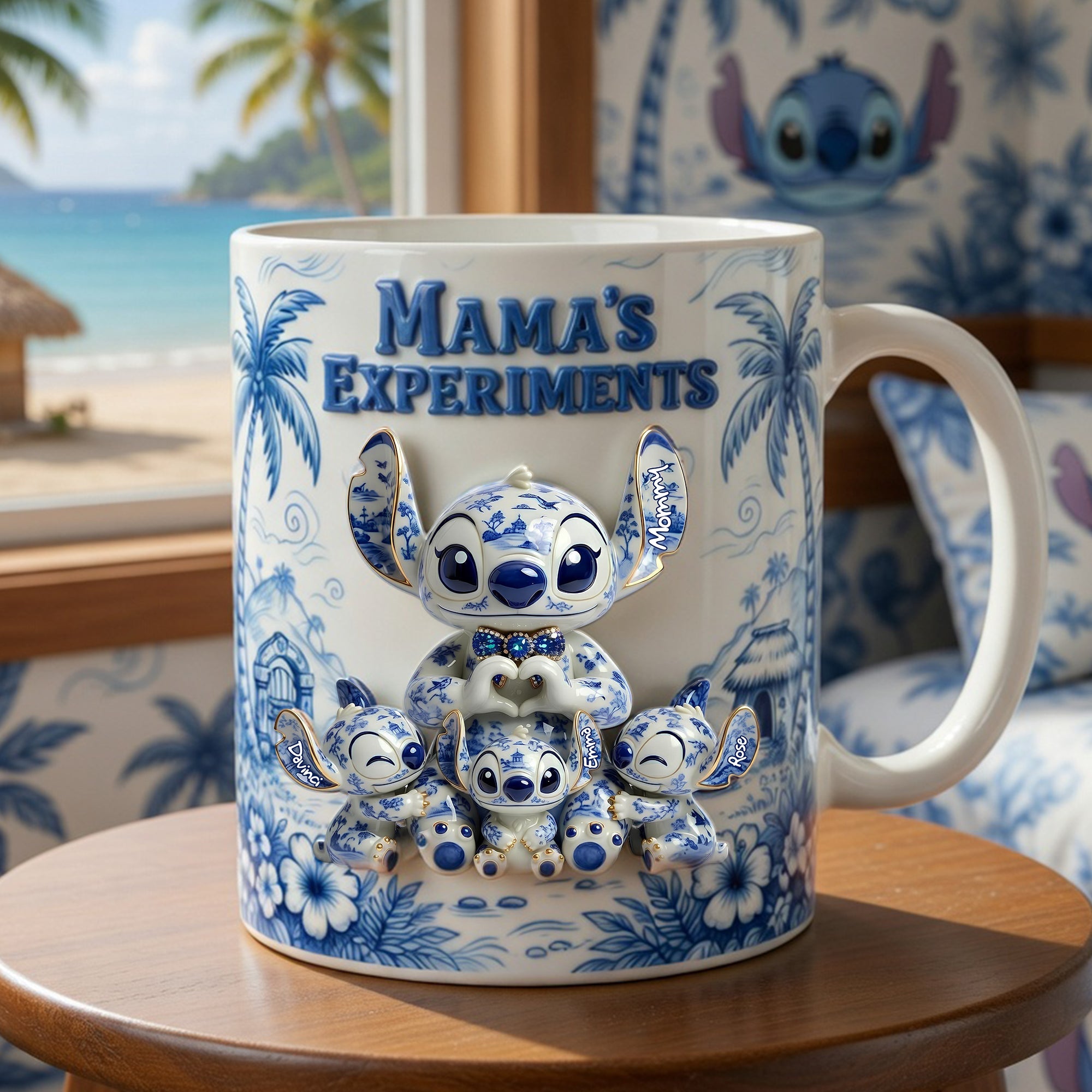 “Mama's Experiments” - Unique Personalized Coffee Mug for Moms Coffee Mug PopCulturePrints