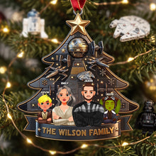 Load image into Gallery viewer, Create Your Own Universe Family Christmas Ornament - Personalized Gift for Family
