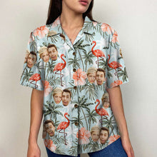 Load image into Gallery viewer, Personalized Hawaiian Shirt with Custom Photo for Couples Hawaiian Shirts PopCulturePrints
