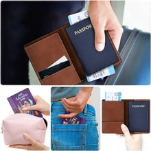 Load image into Gallery viewer, Our Adventure Awaits: Personalized 3D Effect Passport Cover - Perfect Gift for Travel Lovers Passport Holder PopCulturePrints
