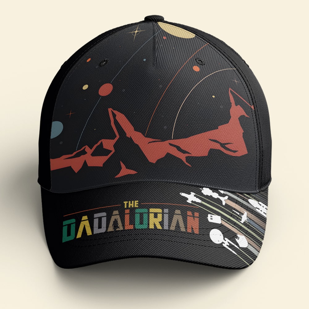 Personalized Dad Themed Classic Cap - The Dadalorian