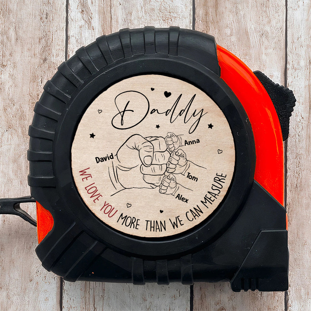 Custom Father's Day Tape Measure - Dad's Special Gift Tape Measures PopCulturePrints