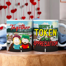 Load image into Gallery viewer, Personalized Couple Coffee Mug - Together Since 2024
