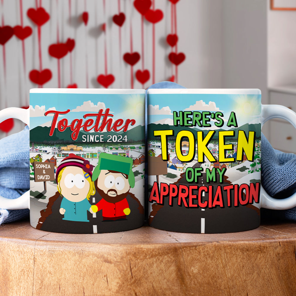 Personalized Couple Coffee Mug - Together Since 2024