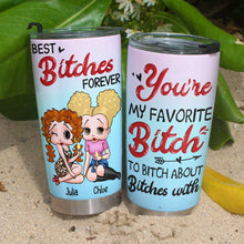 Load image into Gallery viewer, Best Friends Forever Personalized Tumbler - Fun Gift for Bestie Tumbler Cup PopCulturePrints
